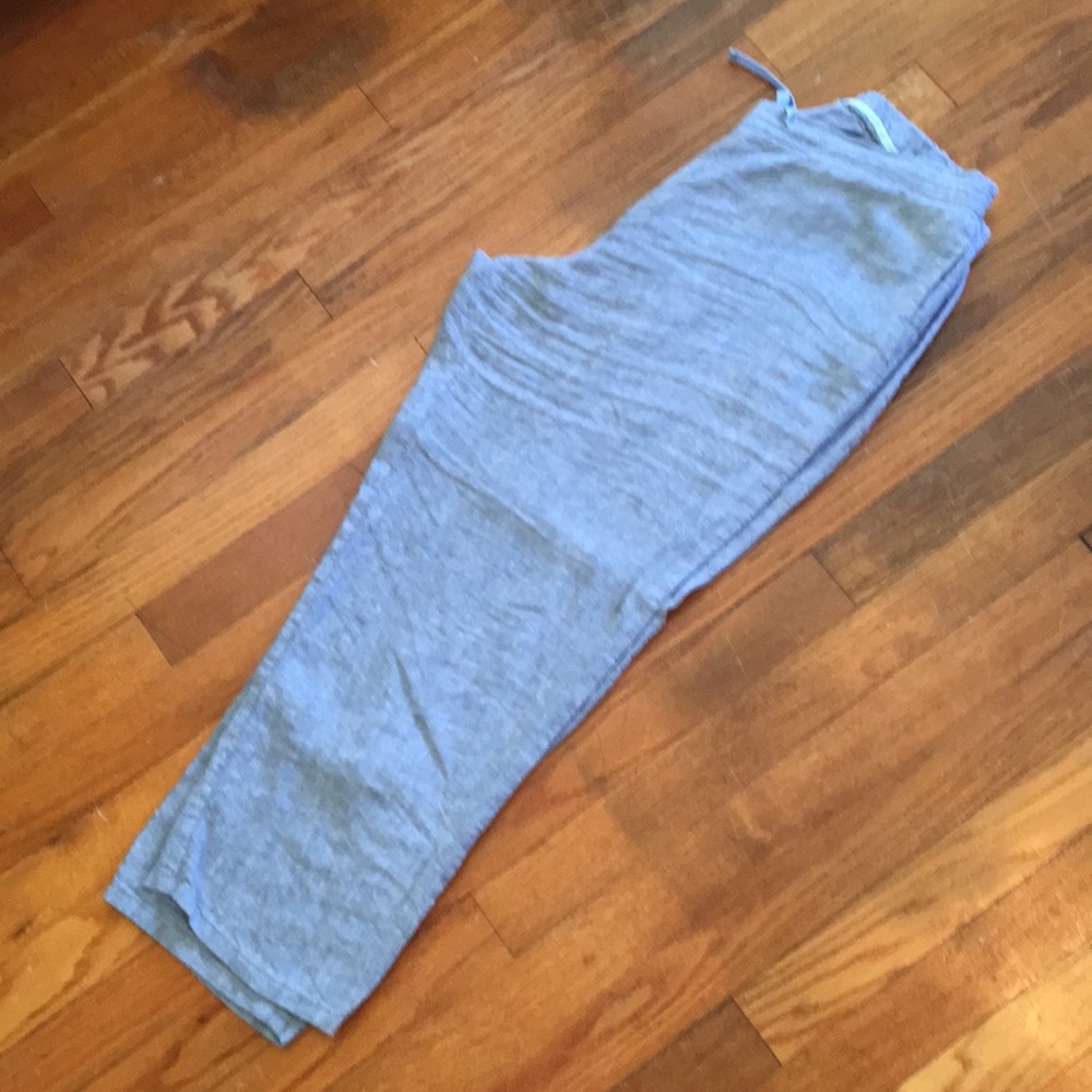 Boden 💙 Women chambray Capri pants 8R elastic